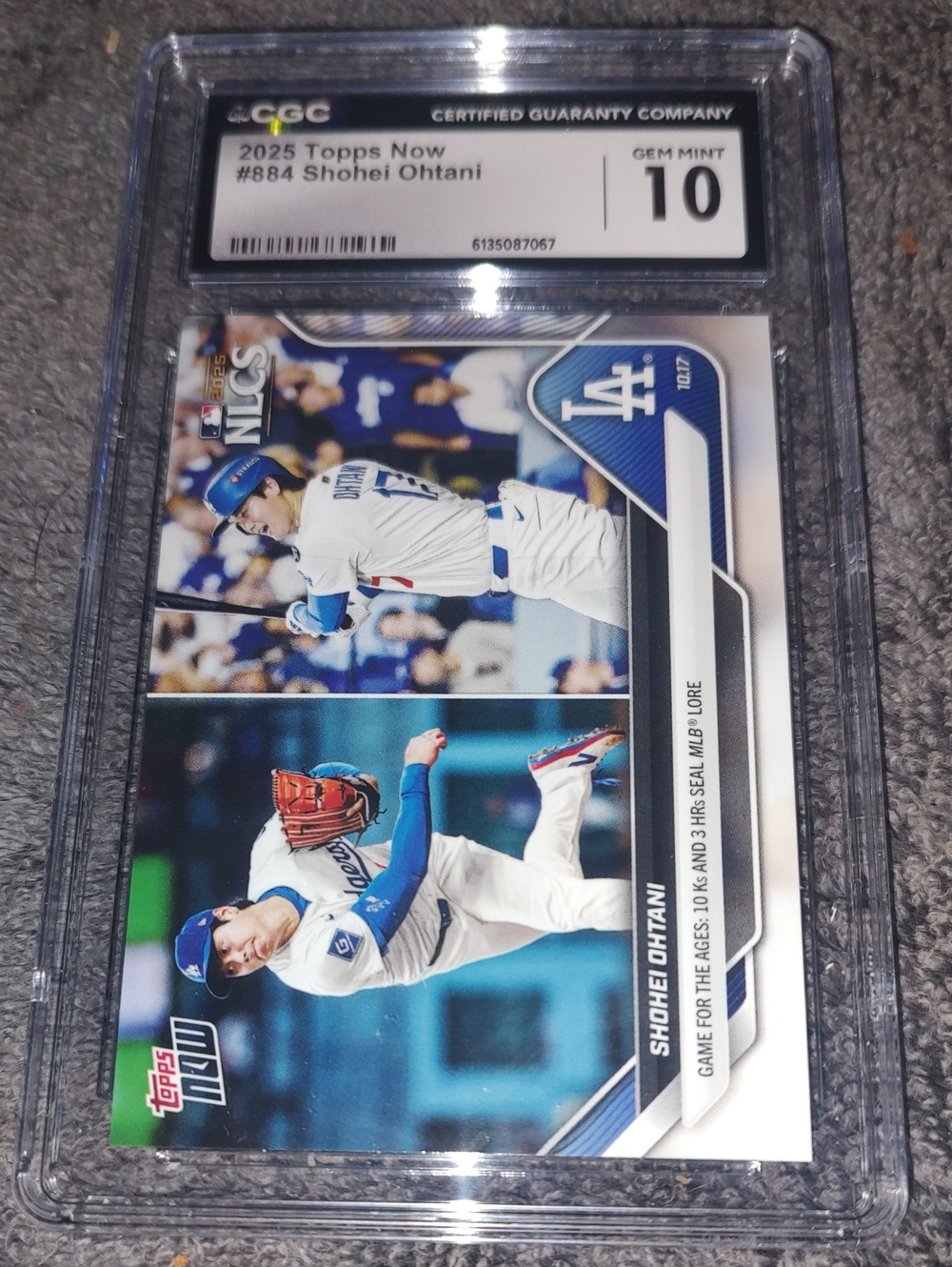 2025 Topps Shohei Ohtani Dodgers Card – Topps Now
